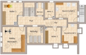 # Toller Bungalow mit viel Stauraum im Dach und im Keller für Hobbys und Bastler! - KG_